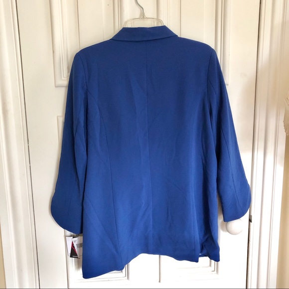 Kensie Bright Blue Blazer Size S - Picture 4 of 11